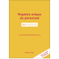 Registre unique du personnel Registre unique du personnel