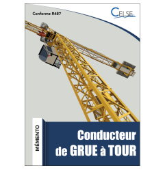 MÉMENTO GRUE - Conducteur de grue à tour