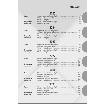 Annales de l’examen / Attestation de capacité professionnelle - Marchandises (2020-2025)