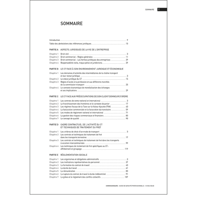 Guide de capacité professionnelle / Organisateur commissionnaire de transport