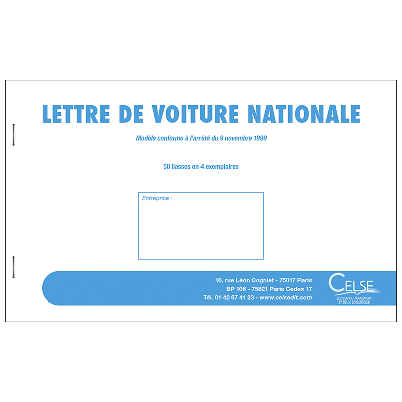 lettre de voiture